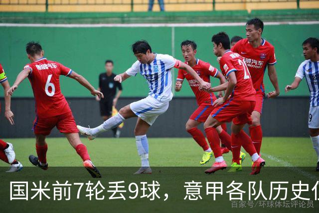 国米前7轮丢9球，意甲各队历史仅5次前8轮丢球更多且保持不败
