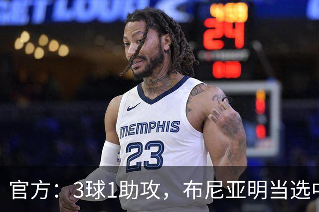 官方：3球1助攻，布尼亚明当选中超6月-7月最佳青年球员