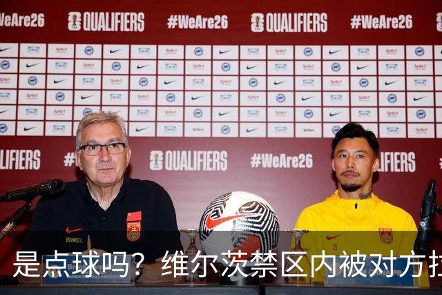 是点球吗？维尔茨禁区内被对方拉拽后倒地，主裁判没有表示