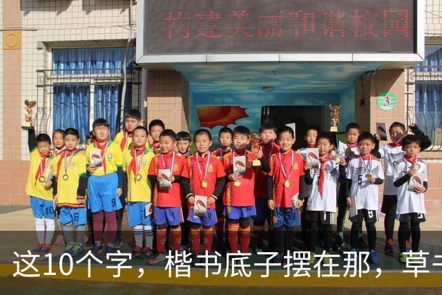 这10个字，楷书底子摆在那，草书却认不全！您若一眼认全，请一定教教我——草书的字形为何变化如此之大？